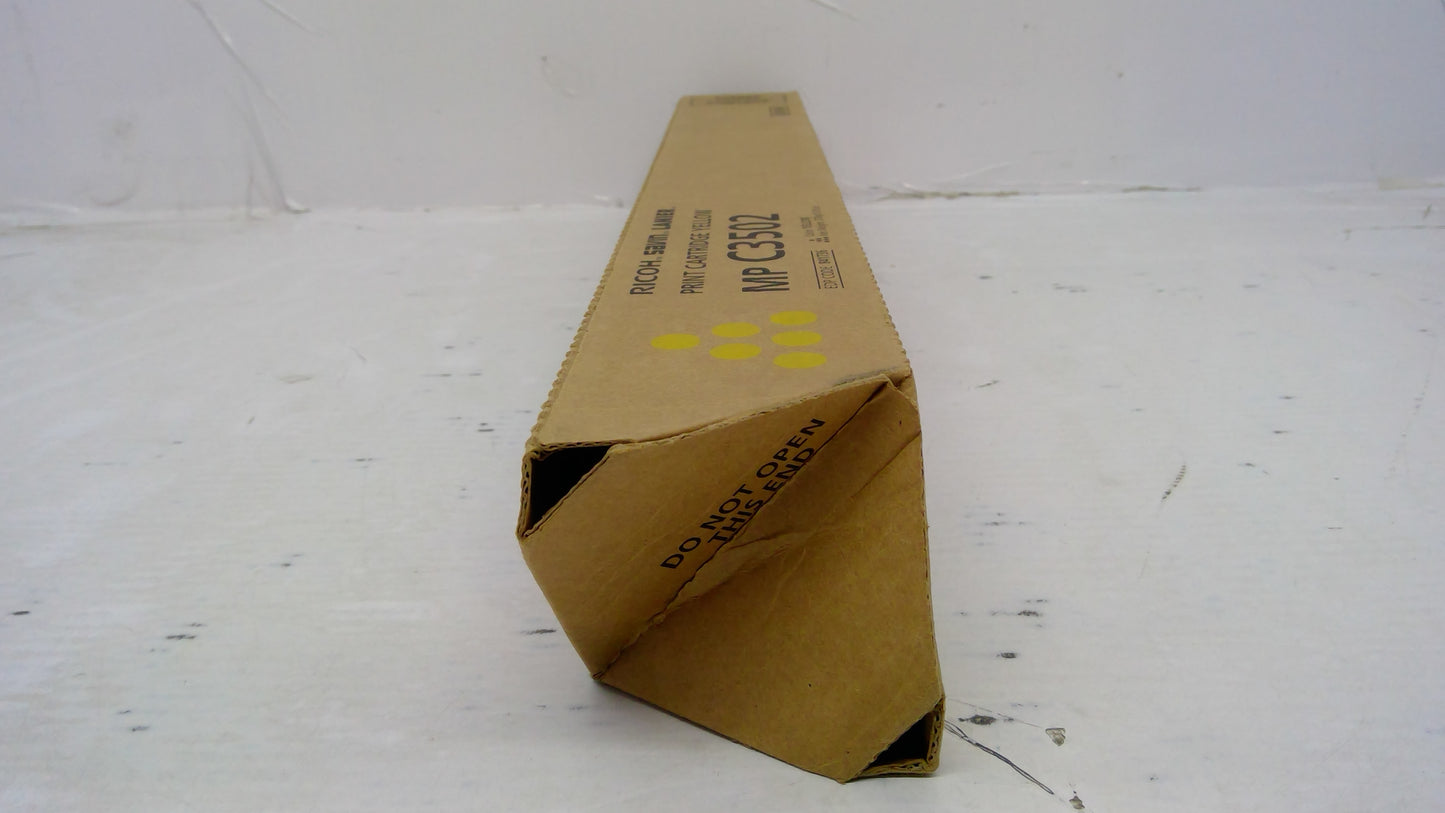 Ricoh 841736 Yellow Toner Cartridge Genuine OEM for MP C3002 C3502