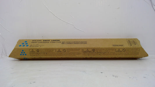 Ricoh 841455 Cyan Toner Cartridge Genuine OEM for MP C4000 C4501 C5000 C5501