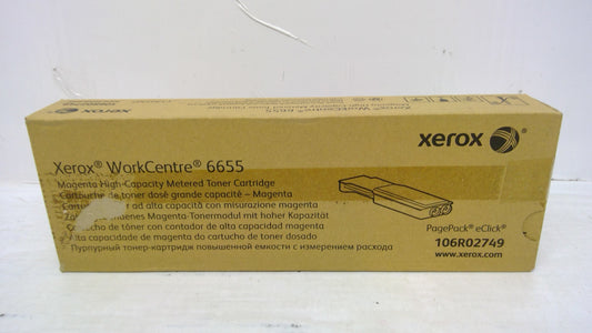 Xerox 106R02749 Magenta Toner Cartridge for WorkCentre 6655 6655i (Metered)