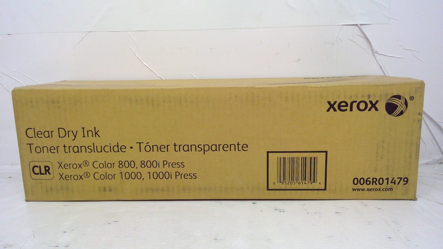 Xerox 006R01479 Clear Dry Ink Toner Cartridge for Color 800 1000 Press
