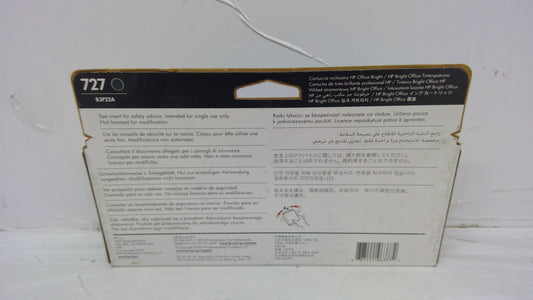 Genuine HP B3P22A (727) Matte Black Ink Cartridge *EXPIRED FEB 2024*