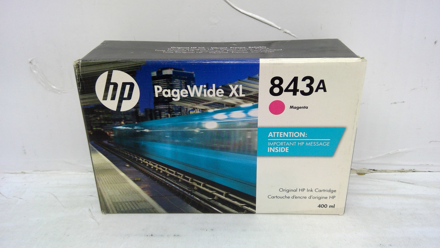 Genuine HP C1Q59A(843A) Magenta Ink *EXPIRED AUG 2023*
