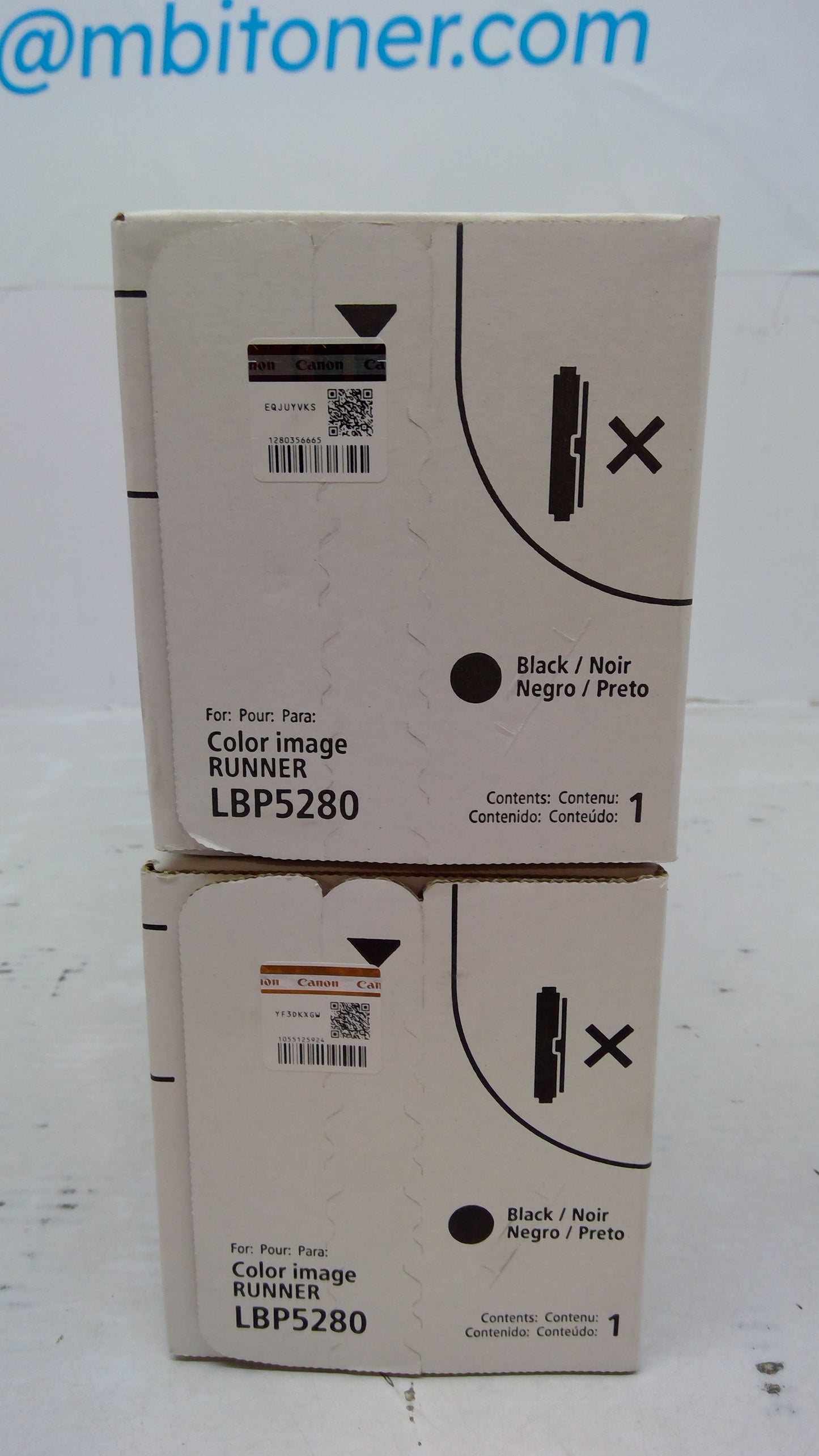 Genuine Canon GPR-44 (2662B009AA) Black Toner *LOT OF 2*