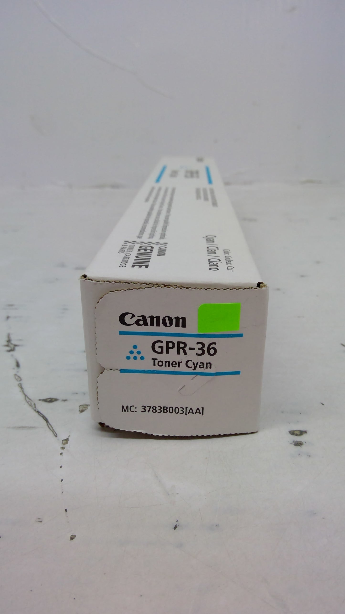 Genuine Canon GPR-36 (3783B003AA) Cyan Toner