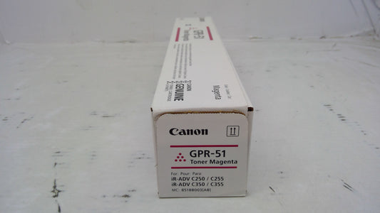 Genuine Canon GPR-51 (8518B003AB) Magenta Toner
