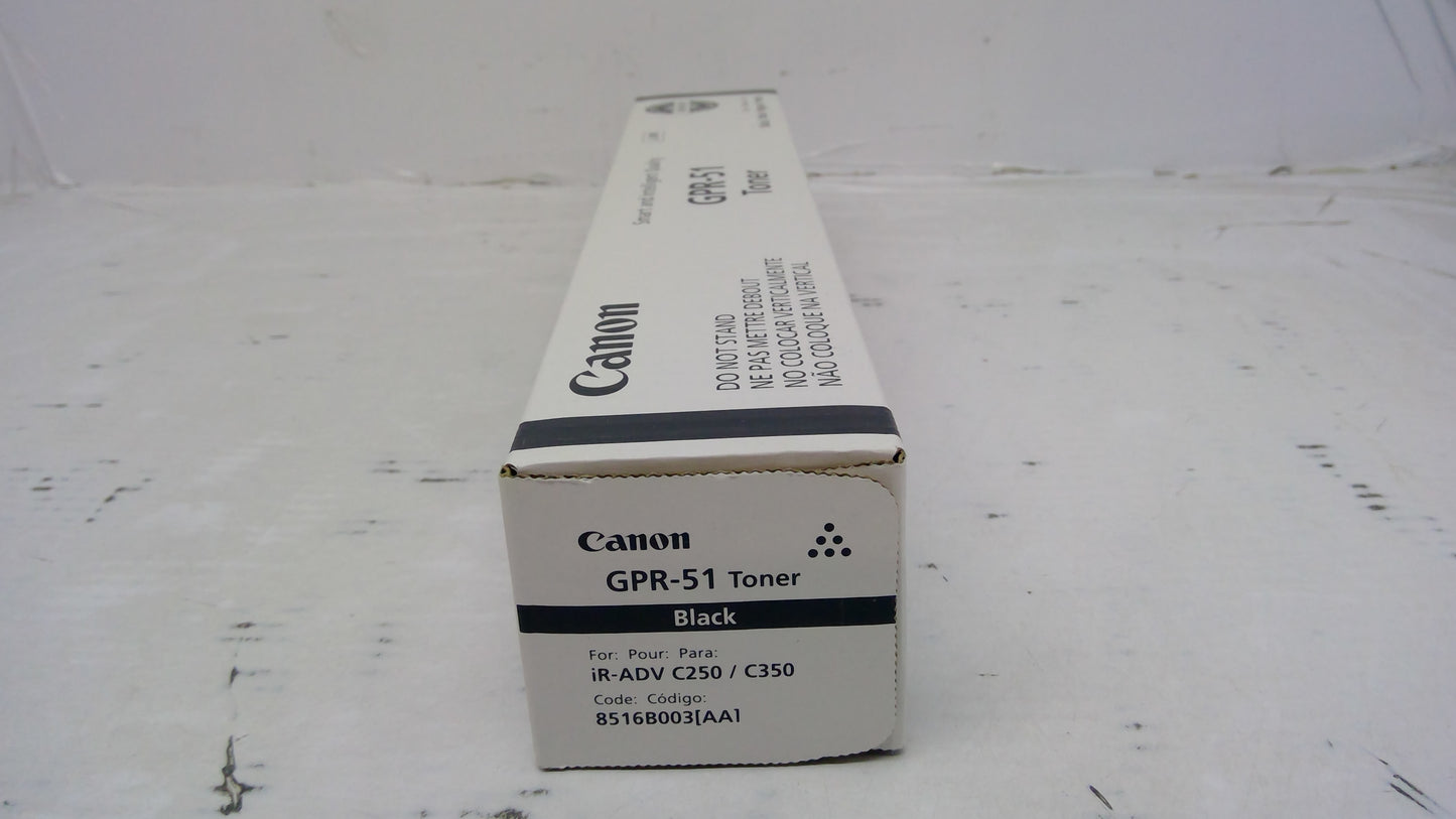 Genuine Canon GPR-51 (8516B003AA) Black Toner