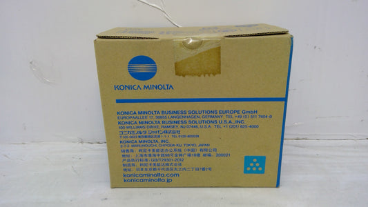 Genuine Konica Minolta A0X5435 (TNP51C) Cyan Toner