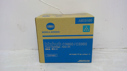 Genuine Konica Minolta TNP48C (A5X0430) Cyan Toner