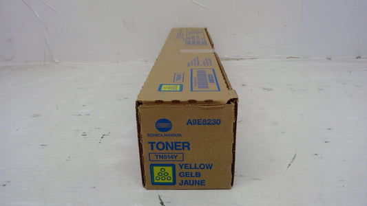 Genuine Konica Minolta TN514Y (A9E8230) Yellow Toner