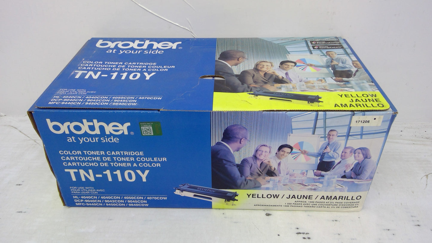 Genuine Brother TN-110Y Yellow Toner