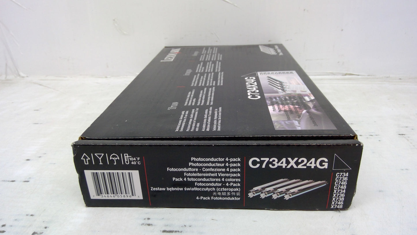 Genuine Lexmark C734X24G Photoconductor *4 Pack* - SunnyToner | Operated by MBI International