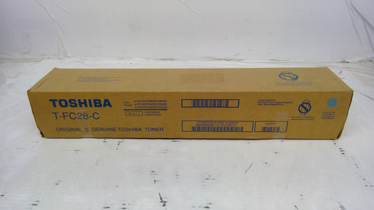 Genuine Toshiba T-FC28-C (TFC28C) Cyan Toner - SunnyToner | Operated by MBI International