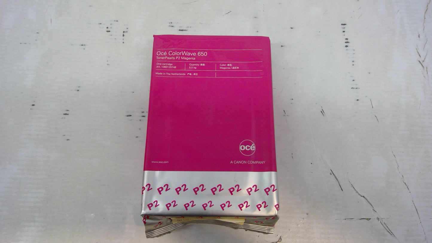 Genuine Oce ColorWave 650 TonerPearls P2 Magenta 1060125748