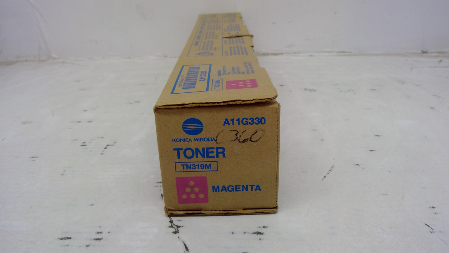 Genuine Konica Minolta A11G330 (TN319M) Magenta Toner