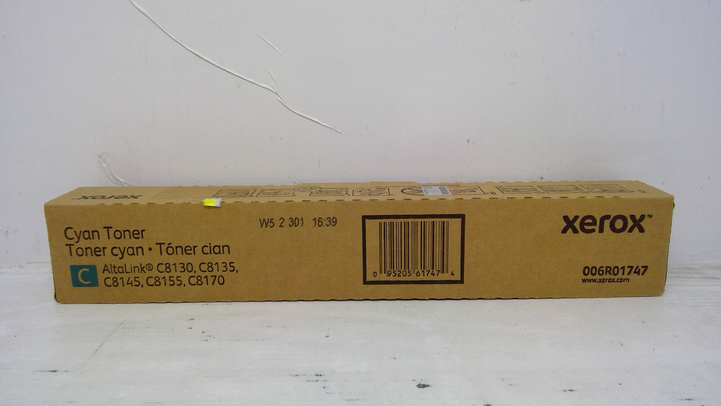 Genuine Xerox 006R01747 (6R1747) Cyan Toner