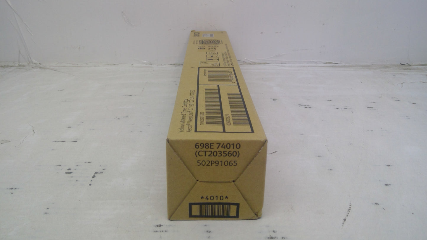 Genuine Xerox 006R01823 (6R1823) Yellow Metered Toner Cartridge