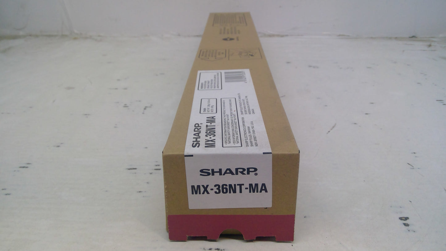 Genuine Sharp MX-36NT-MA (MX36NTMA) Magenta Toner Cartridge