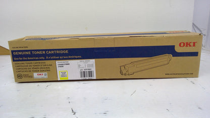 OKI 42918981 Yellow Toner Cartridge Genuine OEM for C9600 C9650 C9800