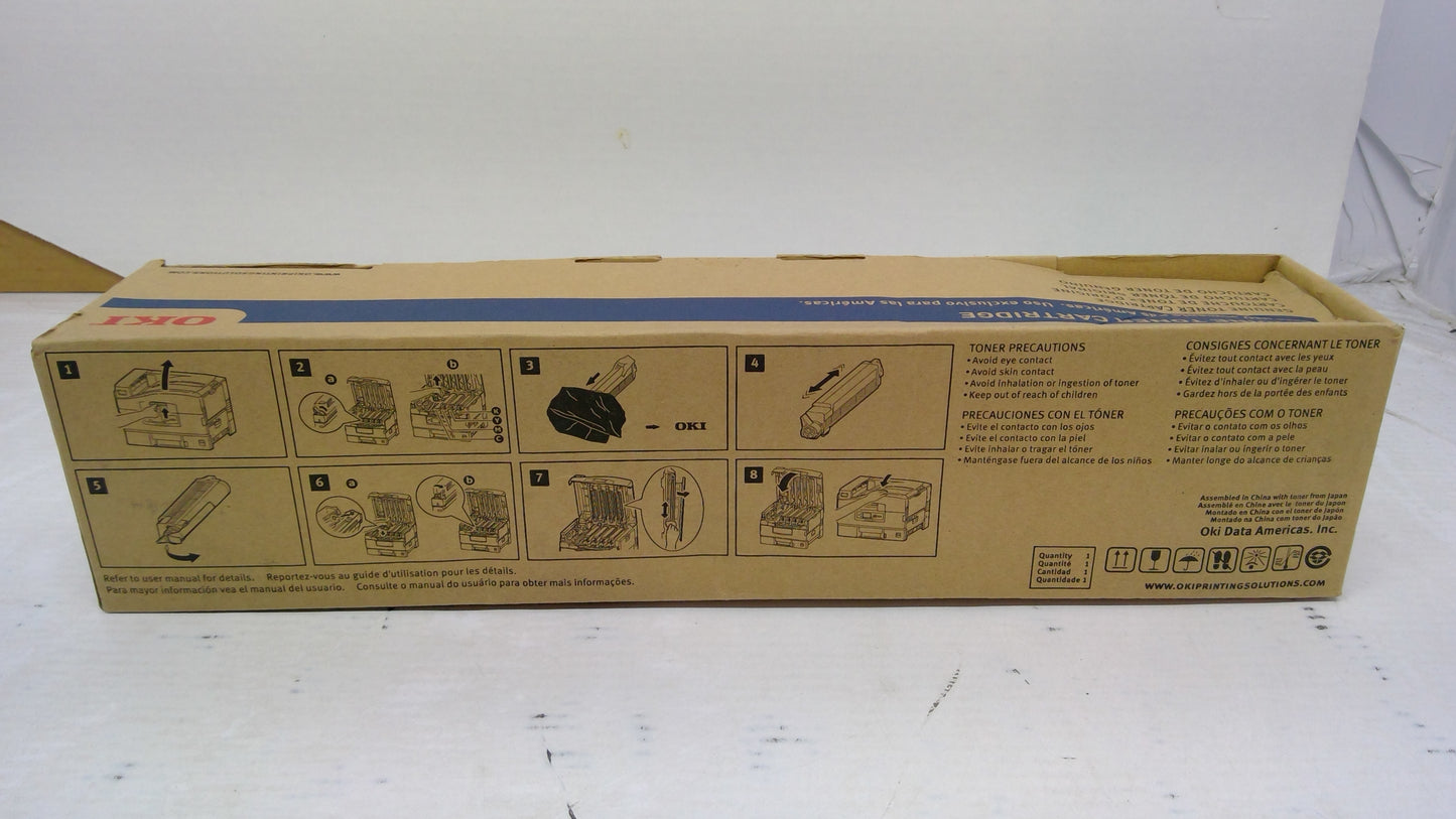 OKI 42918981 Yellow Toner Cartridge Genuine OEM for C9600 C9650 C9800