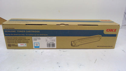 OKI 42918983 Cyan Toner Cartridge Genuine OEM for C9600 C9650 C9800
