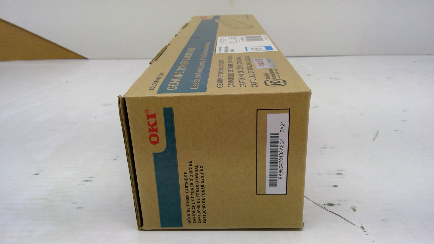 OKI 42918983 Cyan Toner Cartridge Genuine OEM for C9600 C9650 C9800