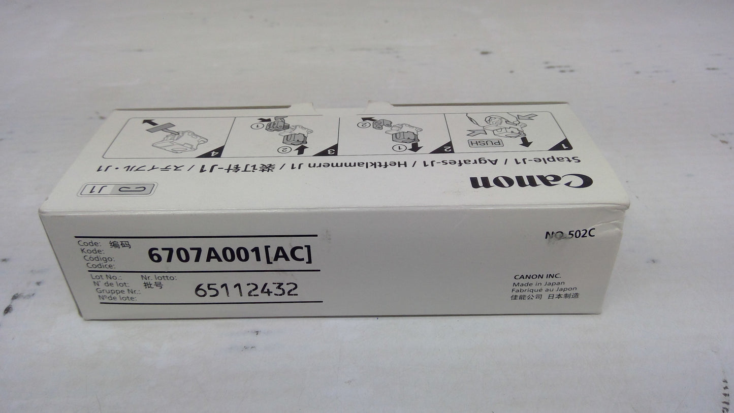 Canon J1 Staples Cartridge 6707A001AC Type 502C