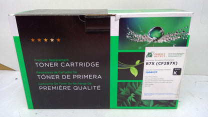 Compatible HP CF287X Black Toner Cartridge for M506 M527 (Remanufactured) | Clover