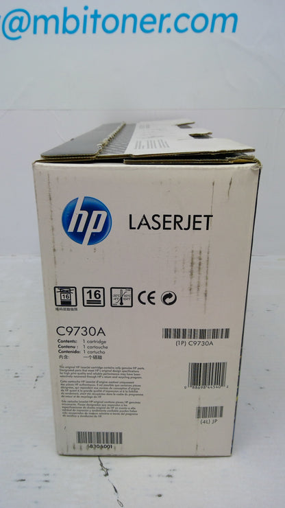 HP C9730A Black Toner Cartridge (Open Box) for Color LaserJet 5500 5550