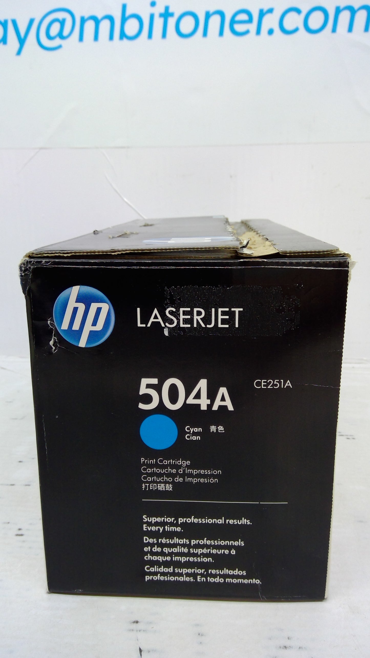 HP CE251A Cyan Toner Cartridge (Open Box) for Color LaserJet CP3525 CM3530