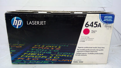 HP C9733A Magenta Toner Cartridge (Open Box) for Color LaserJet 5500 5550