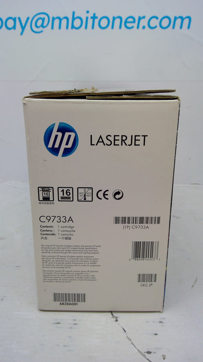 HP C9733A Magenta Toner Cartridge (Open Box) for Color LaserJet 5500 5550