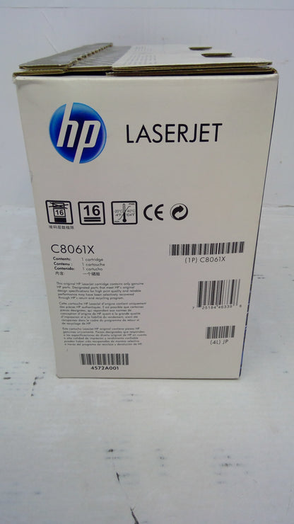 HP C8061X Black Toner Cartridge (Open Box) for LaserJet 4100 4100 MFP