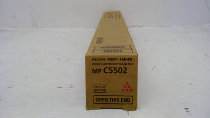 Ricoh 841753 Magenta Toner Cartridge Genuine OEM for MP C4502 C5502