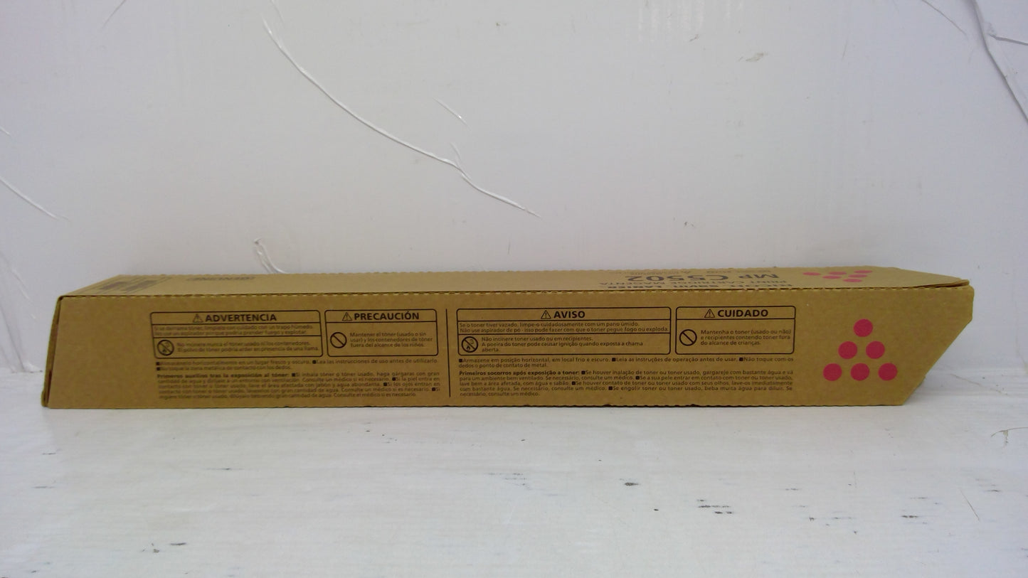 Ricoh 841753 Magenta Toner Cartridge Genuine OEM for MP C4502 C5502