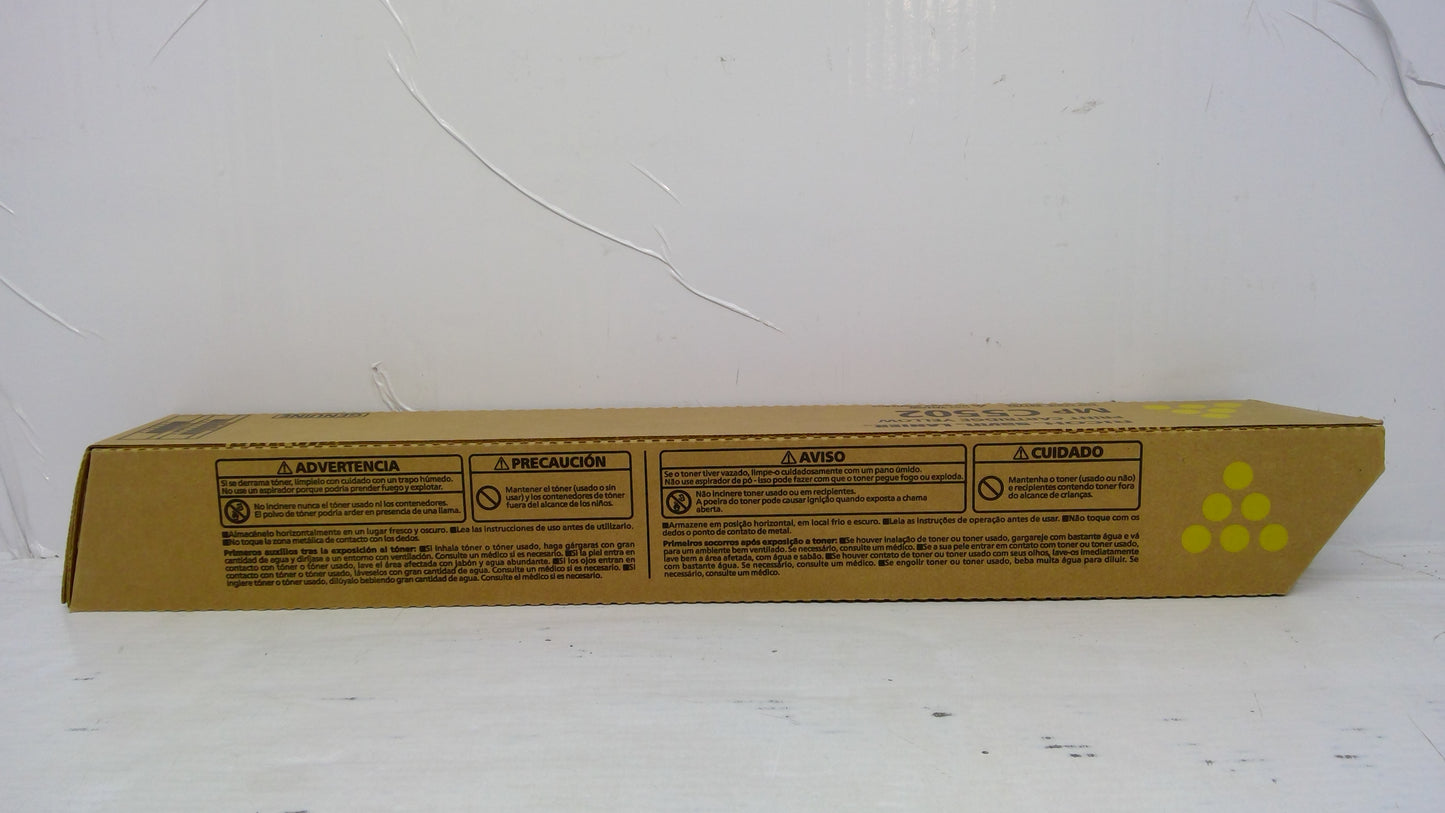 Genuine Ricoh MP C5502 Yellow Toner Cartridge (841752)