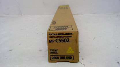 Genuine Ricoh MP C5502 Yellow Toner Cartridge (841752)