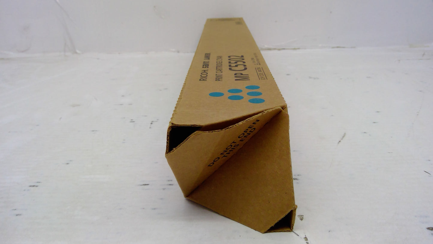 Ricoh 841754 Cyan Toner Cartridge Genuine OEM for MP C4502 C5502