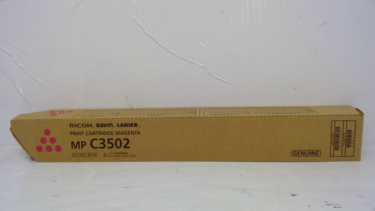 Ricoh 841737 Magenta Toner Cartridge Genuine OEM for MP C3002 C3502