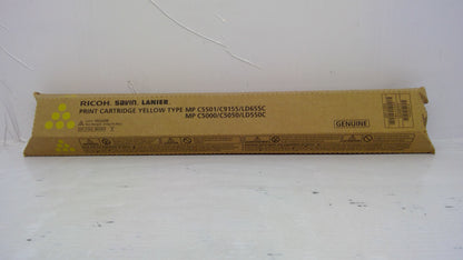 Ricoh 841453 Yellow Toner Cartridge Genuine OEM for MP C4000 C4501 C5000 C5501