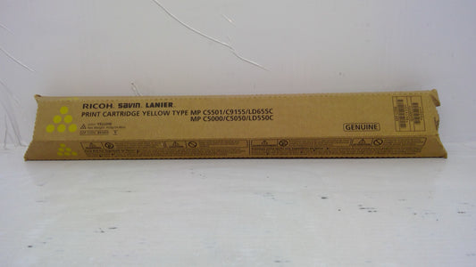 Ricoh 841453 Yellow Toner Cartridge Genuine OEM for MP C4000 C4501 C5000 C5501