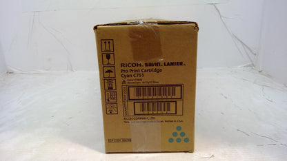 Ricoh 828188 Cyan Toner Cartridge Genuine OEM for Pro C751 C651EX
