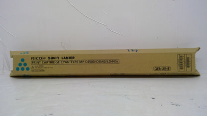 Ricoh 841345 Cyan Toner Cartridge Genuine OEM for MP C3500 C4500