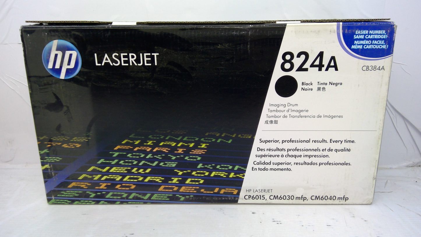 HP CB384A Black Imaging Drum (Open Box) for Color LaserJet CP6015 CM6030 CM6040