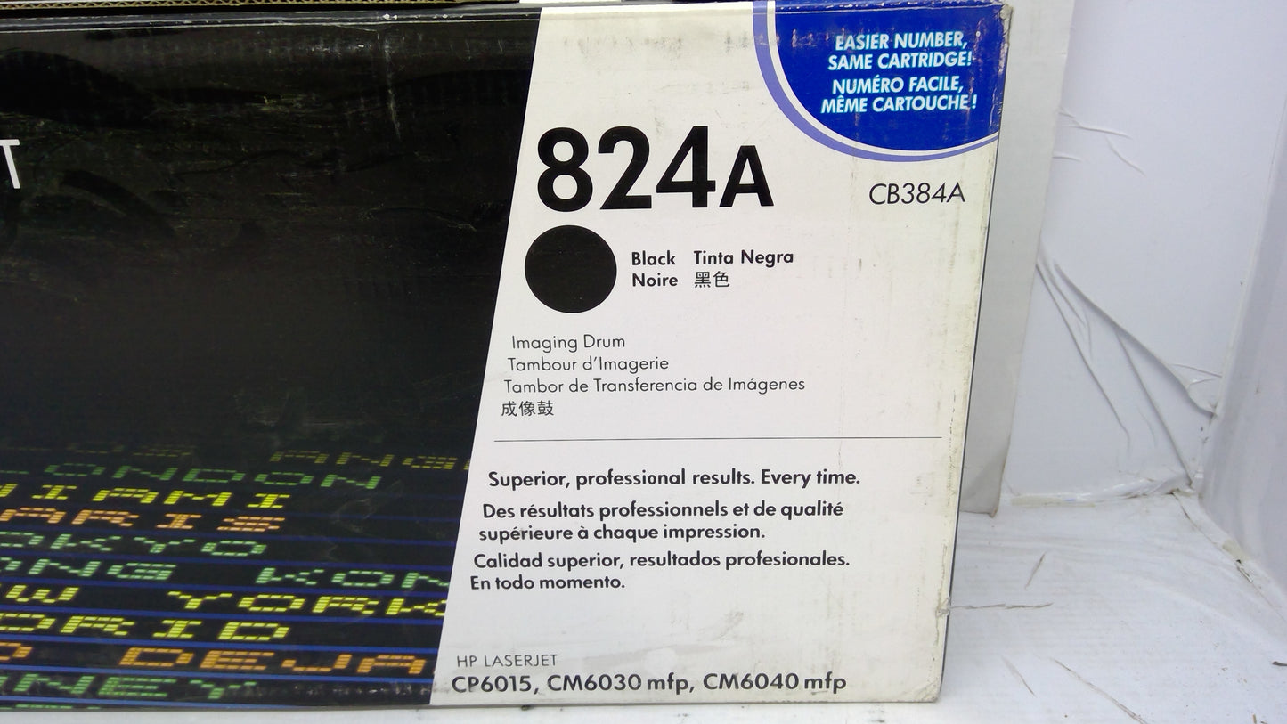 HP CB384A Black Imaging Drum (Open Box) for Color LaserJet CP6015 CM6030 CM6040