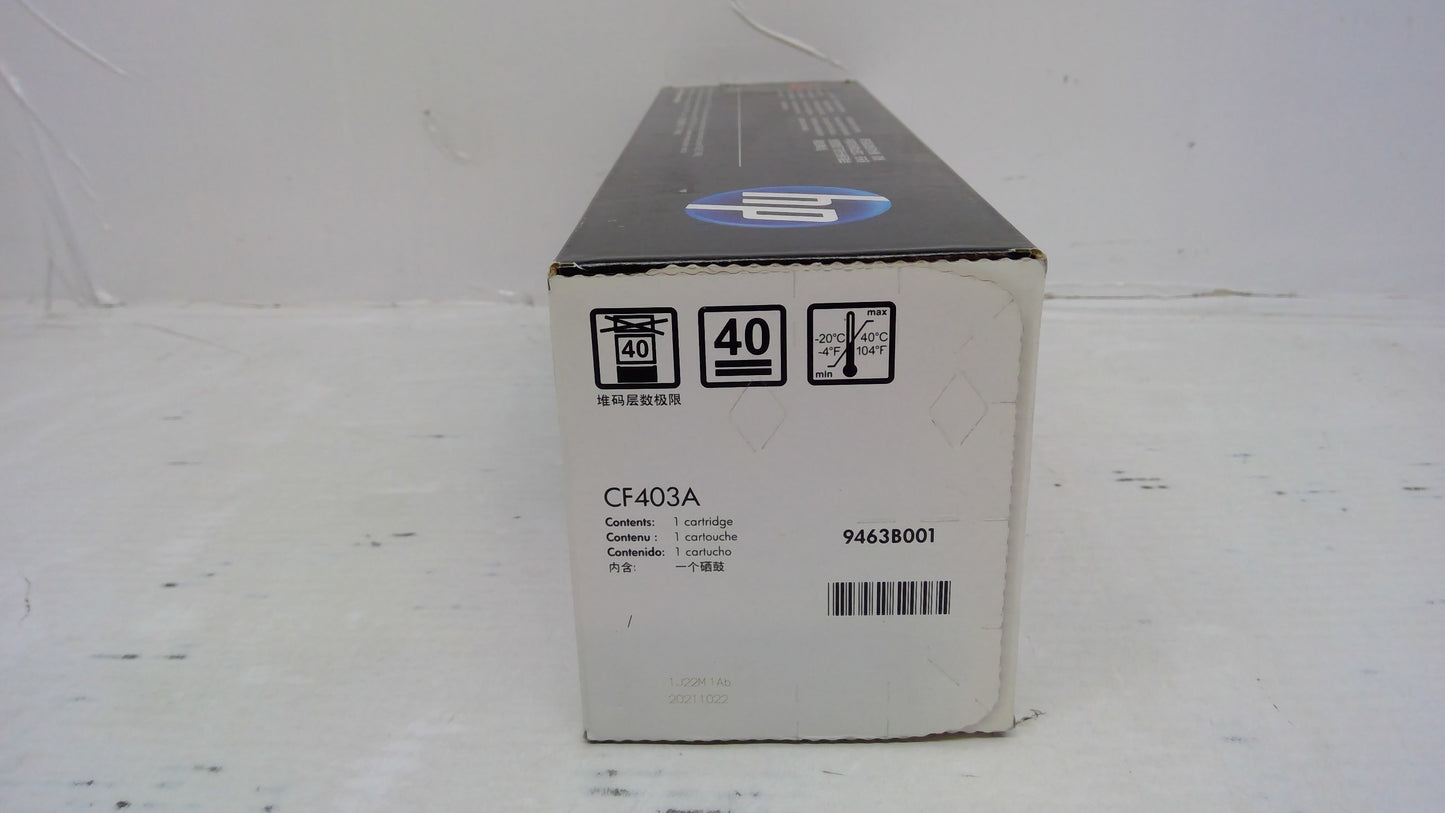 HP CF403A Magenta Toner Cartridge (Open Box) for LaserJet M252 M277