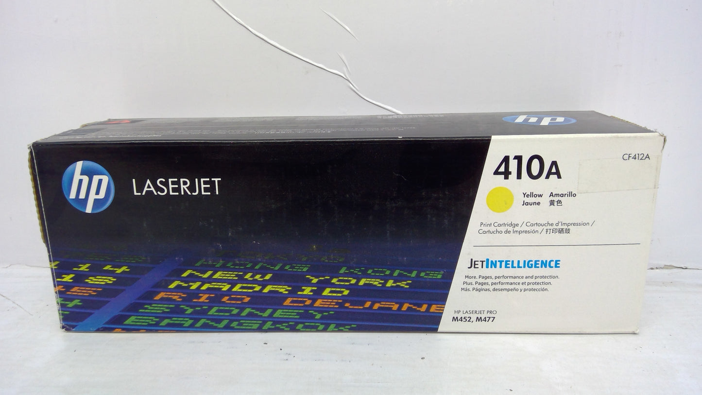 HP CF412A Yellow Toner Cartridge (Open Box) for LaserJet M452 M477
