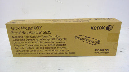 Xerox 106R02226 Magenta Toner Cartridge for Phaser 6600 WorkCentre 6605 (Metered)