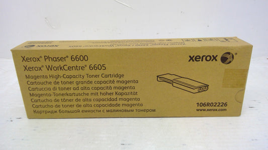 Xerox 106R02226 Magenta Toner Cartridge for Phaser 6600 WorkCentre 6605 (Metered)