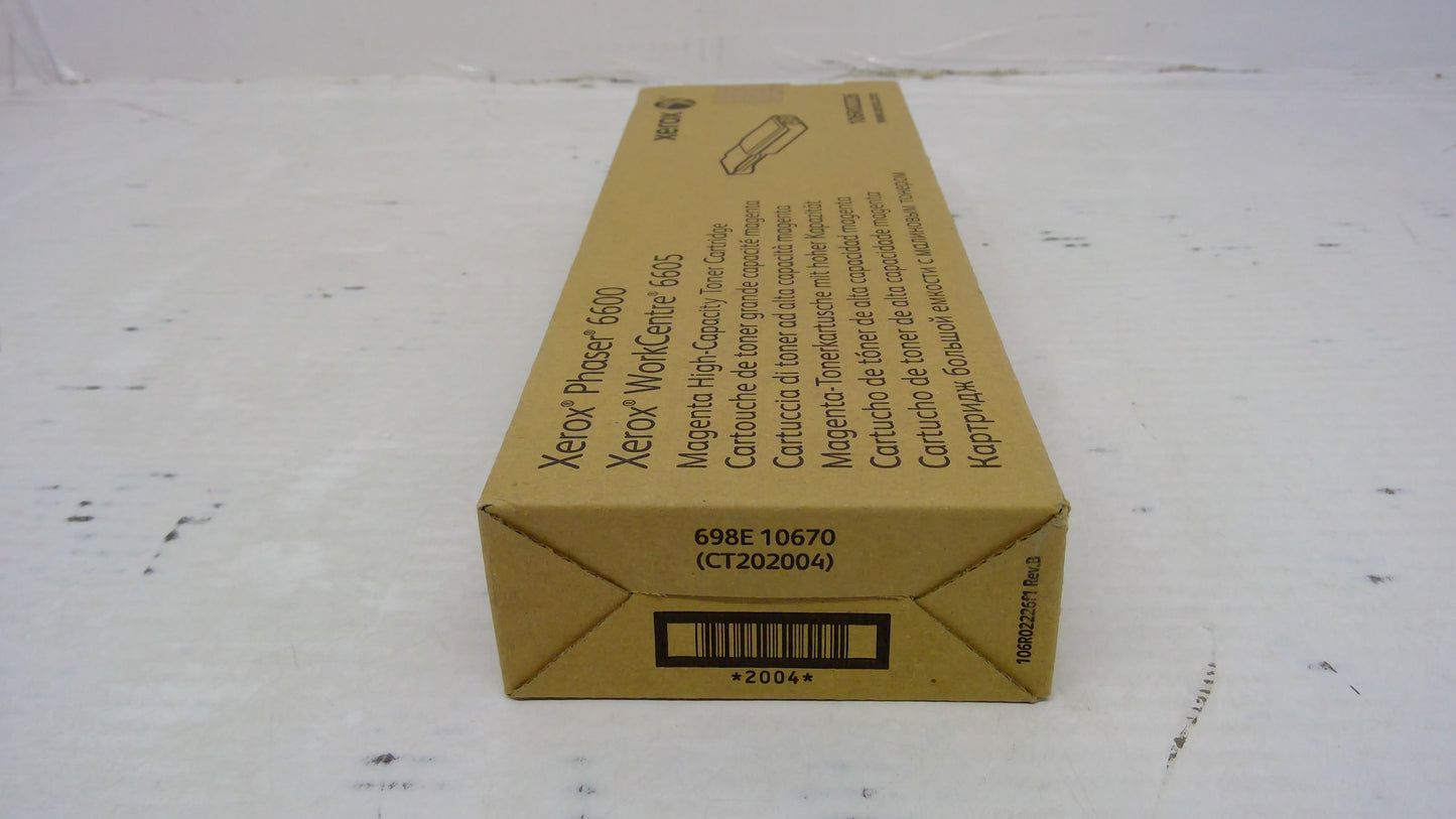 Xerox 106R02226 Magenta Toner Cartridge for Phaser 6600 WorkCentre 6605 (Metered)