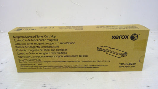 Xerox 106R03539 Magenta Toner Cartridge for VersaLink C400 C405 (Metered)